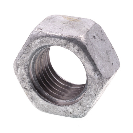 Prime-Line Hex Nut, 1"-8, Steel, Grade A, Hot Dipped Galvanized, 5 PK 9073774